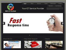 Tablet Screenshot of mm-ict.com